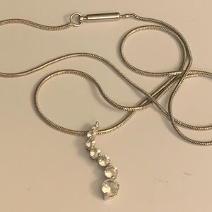 Sterling Silver HDS (Helzberg Diamond’s) Pendant/Necklace